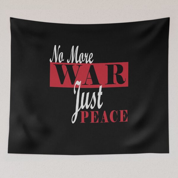 Item preview, no more war just peace - anti war designed and sold by hamzablk.