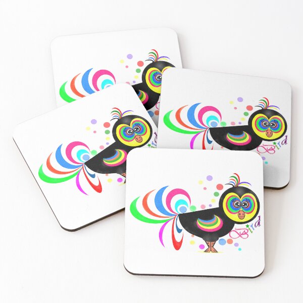 Item preview, Colorful bird  designed and sold by Shirley cute art .