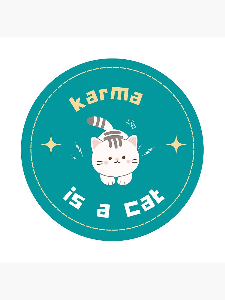 Disover Karma by Taylor Pin Button