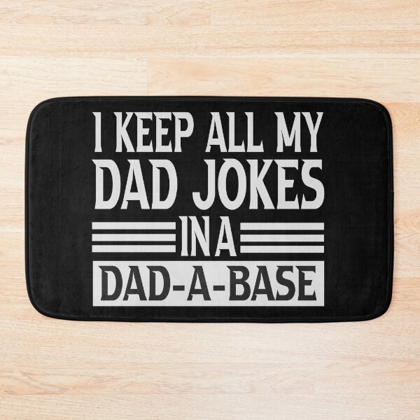 Item preview, i keep all my dad jokes in a dad-a-base with colors- vintage funny design designed and sold by hamzablk.