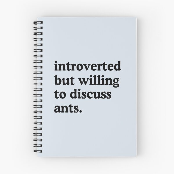 Item preview, Introverted But Willing To Discuss Ants Ant Lover Humor designed and sold by allysmar.