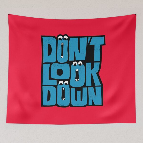 Item preview, Don't Look Down designed and sold by grrrenadine.