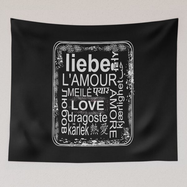 Item preview, funny love in many languages designed and sold by hamzablk.
