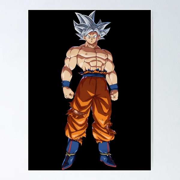 son goku ultra instinct posters & prints by zun graphic - Printler