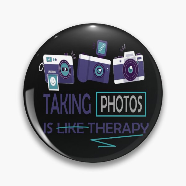 Item preview, taking photos is like therapy, photos lovers designed and sold by hamzablk.
