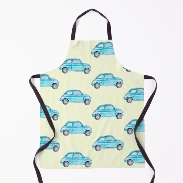Item preview, Retro Blue Car on Yellow designed and sold by Violet Grant.