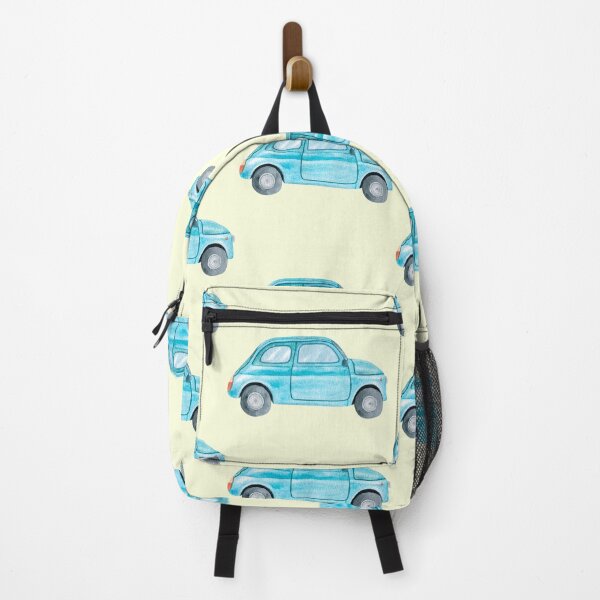 Item preview, Retro Blue Car on Yellow designed and sold by Violet Grant.