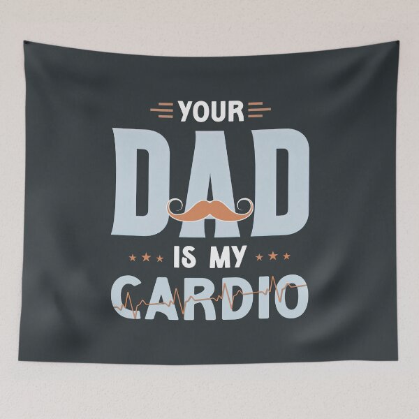 Item preview, Your Dad Is My Cardio, Your Dad Is My Cardio Shirt designed and sold by graphic-genie.