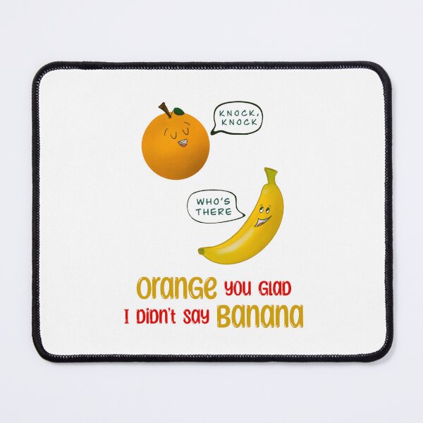 Item preview, Knock Knock - Orange Banana Full Dad Joke designed and sold by Pbdazzler23.