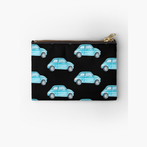 Item preview, Retro Blue Car on Black designed and sold by Violet Grant.