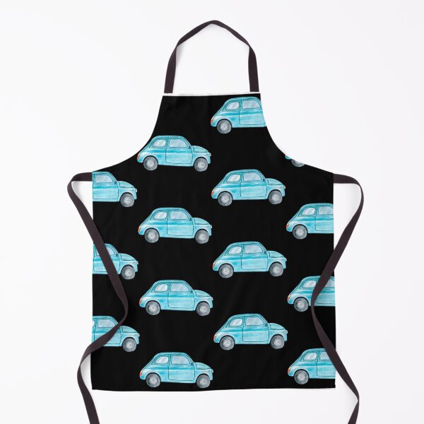 Item preview, Retro Blue Car on Black designed and sold by Violet Grant.