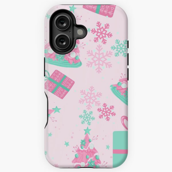 Pink Christmas  iPhone Tough Case