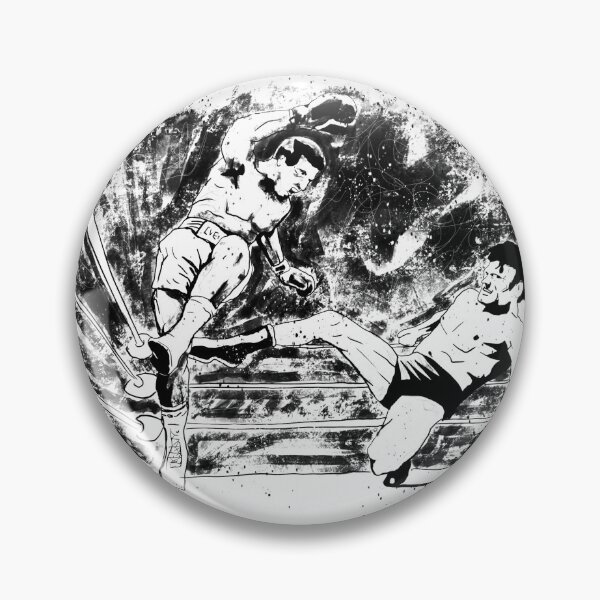 Item preview, Antonio Inoki kicks Muhammad Ali designed and sold by The Irish Whip.