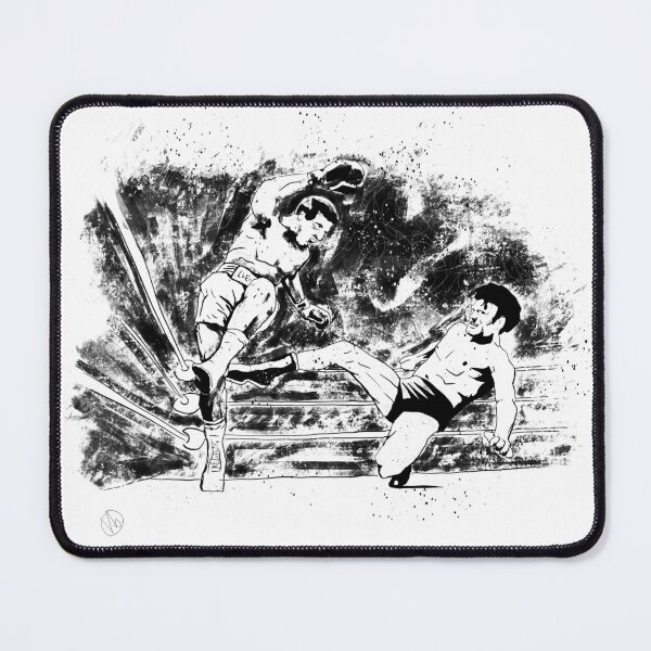 Item preview, Antonio Inoki kicks Muhammad Ali designed and sold by The Irish Whip.