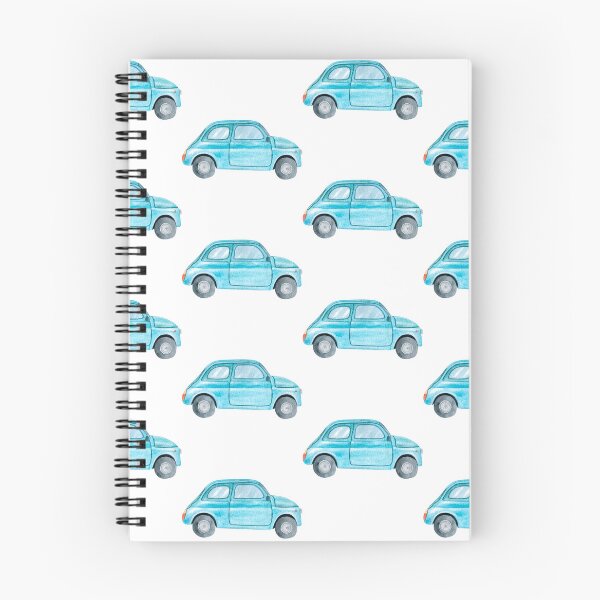 Item preview, Retro Blue Car on White designed and sold by Violet Grant.