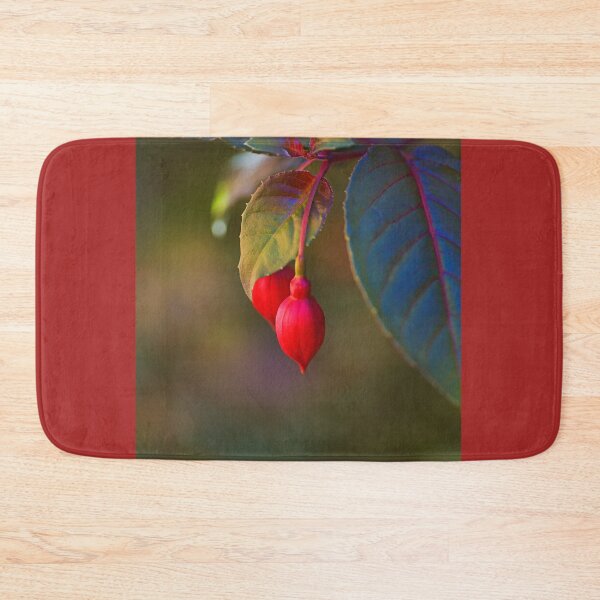 Item preview, Radiant Red Fuchsia Buds  designed and sold by Joy Watson - Natural Light Photography .
