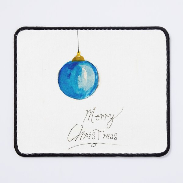 Item preview, Blue Christmas Ornament designed and sold by Praline Creative.