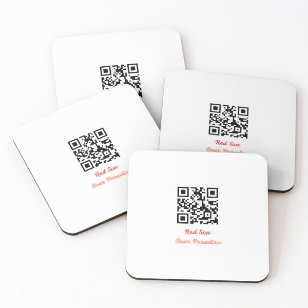 Item preview, QR code for "red sun" song in metal gear revengeance designed and sold by LionsDenForUs.