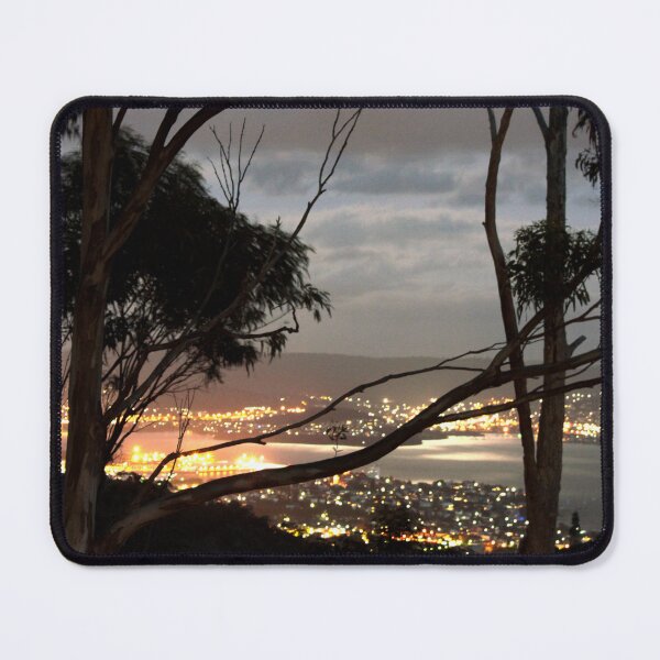 Item preview, Harbour View at Sunset through Eucalyptus Trees designed and sold by SilentlyRob668.