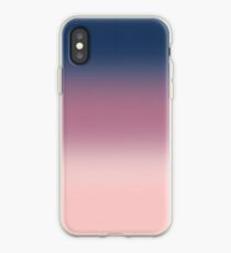 Blue , purple , pink , Ombre iPhone Case
