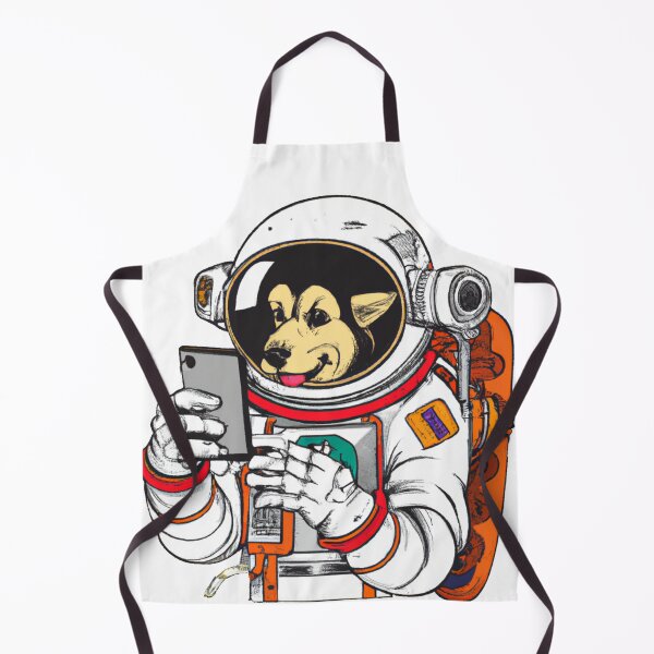 Item preview,  Dog Astronaut Holding A Phone designed and sold by JOY STORE 45.