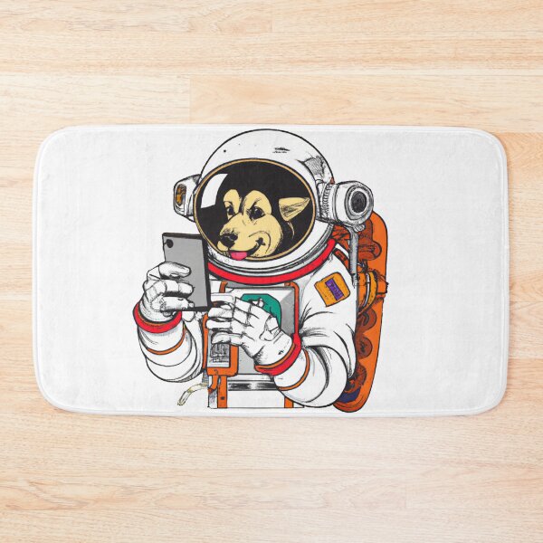 Item preview,  Dog Astronaut Holding A Phone designed and sold by JOY STORE 45.