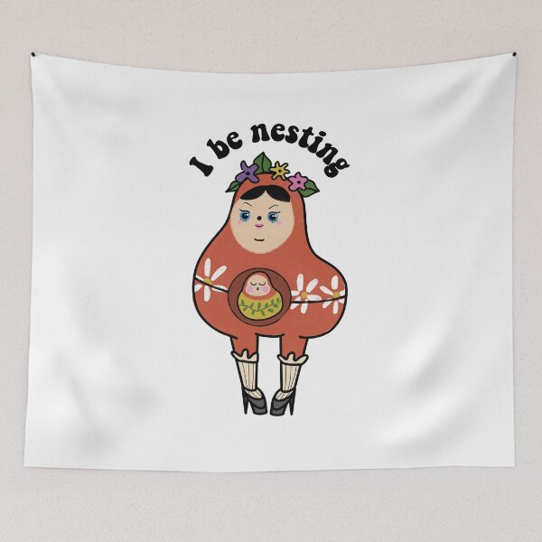 Item preview, I Be Nesting designed and sold by graesynzprint.