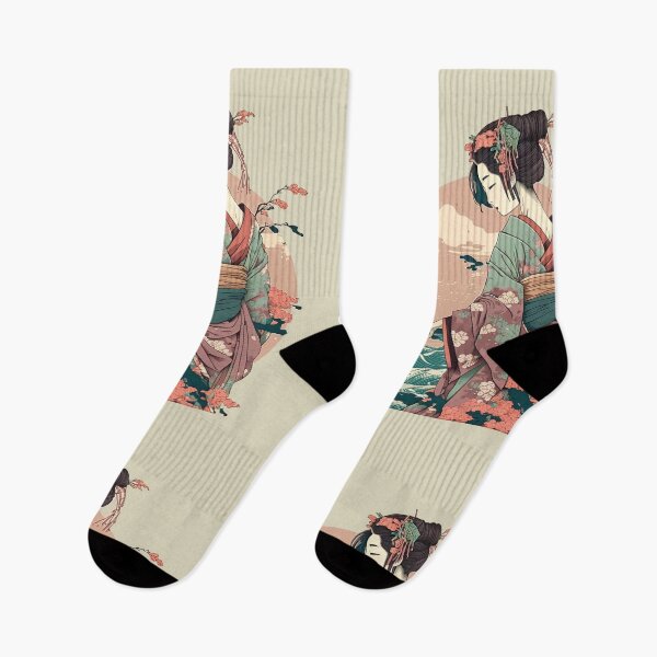 Item preview, Geisha Sunset designed and sold by BellasArtStudio.