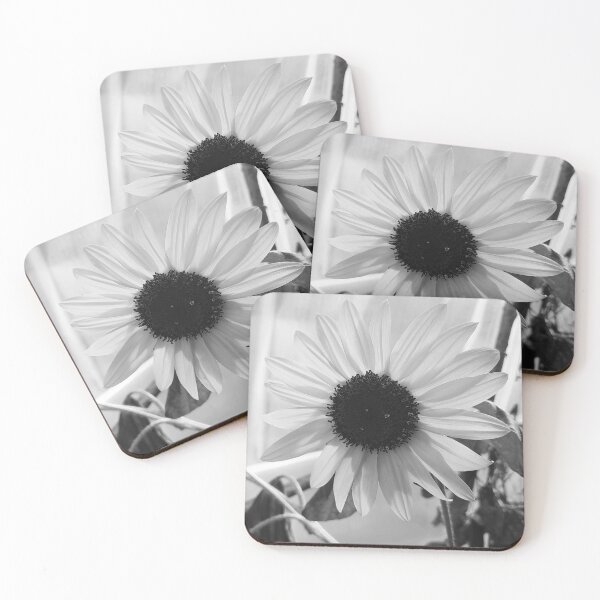 Item preview, B/W sunflower designed and sold by barbich.