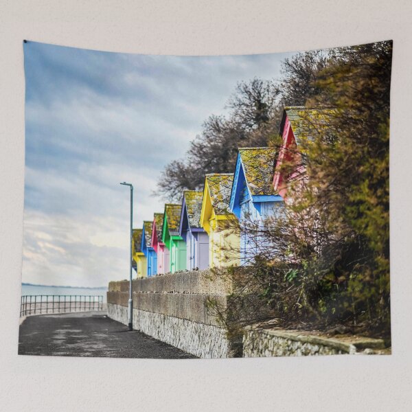 Item preview, Folkestone Beach Huts designed and sold by craigewmcg123.