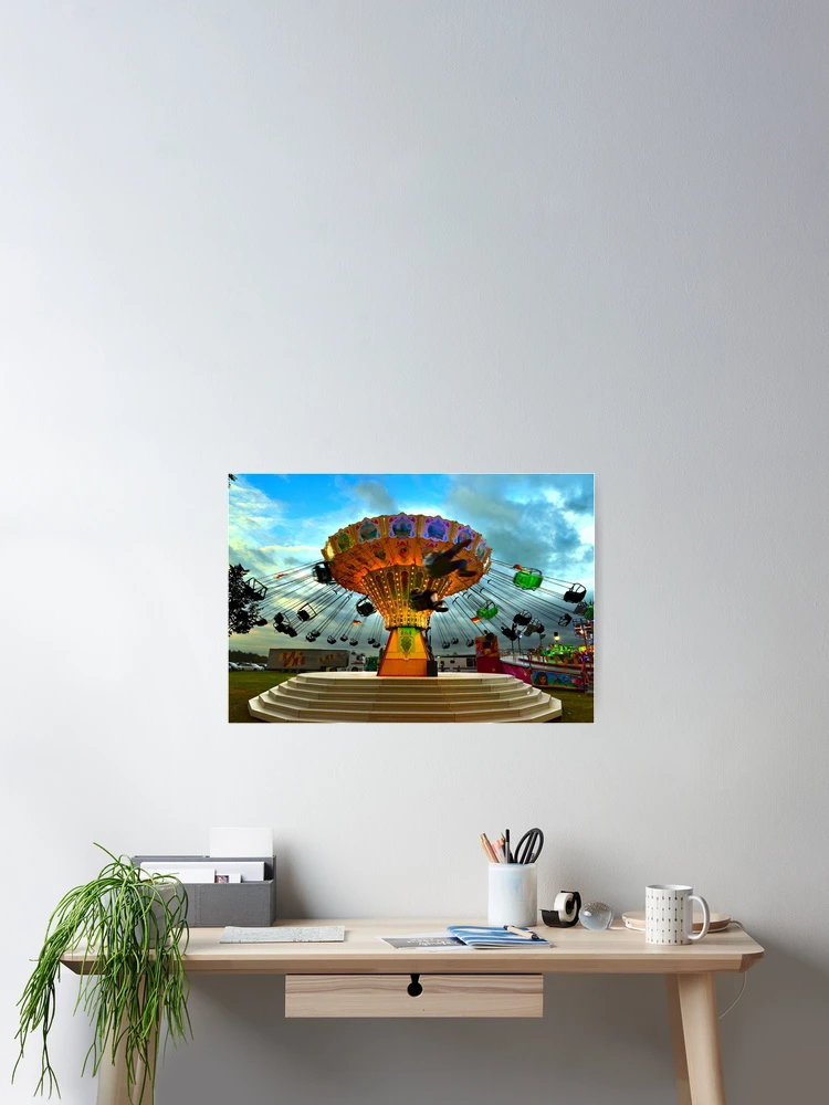 Thumbnail 2 of 3, Poster, Carousel Fun designed and sold by Nikopol.