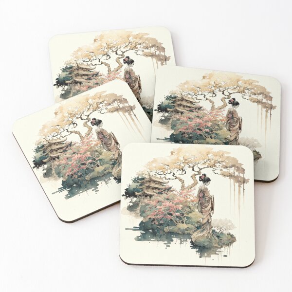 Item preview, Beautiful Garden, Japan designed and sold by BellasArtStudio.