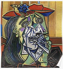The Weeping Woman-Pablo Picasso Poster
