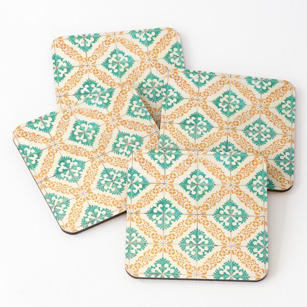 Item preview, Retro Tile Pattern designed and sold by Violet Grant.