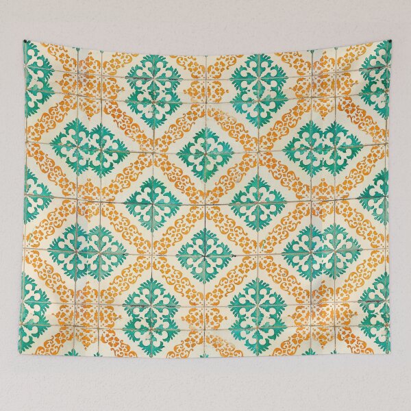 Item preview, Retro Tile Pattern designed and sold by Violet Grant.