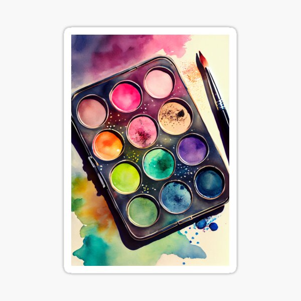 Item preview, Paint box with character (2/4) designed and sold by sabantha.