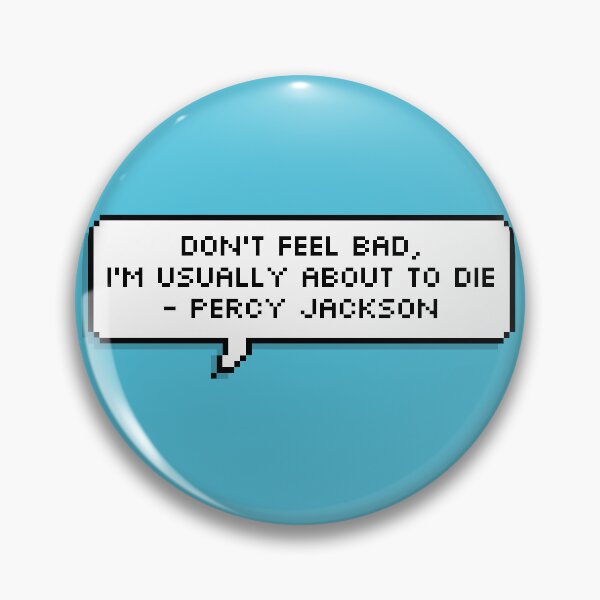 Item preview, I'm usually about to die Percy Jackson Quite  designed and sold by C-JORDAN.