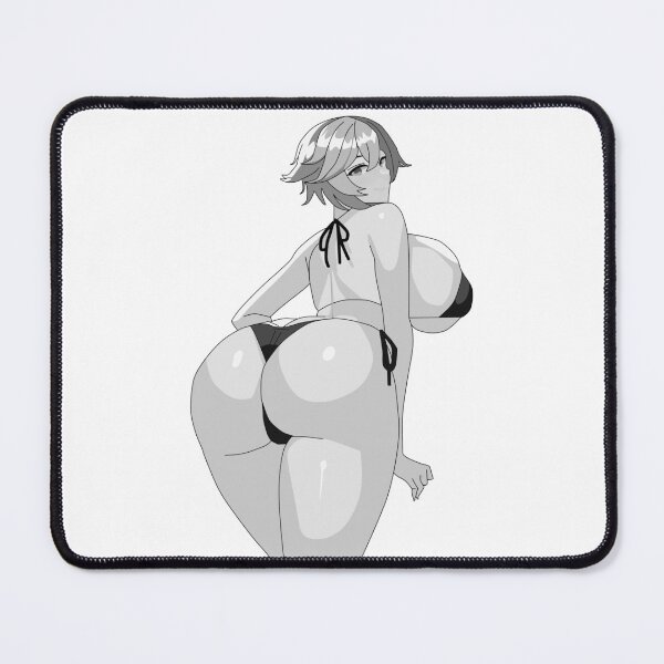 Item preview, Lewd anime girl hentai manga ecchi waifu titties ass gray tone designed and sold by ArthurPoe.