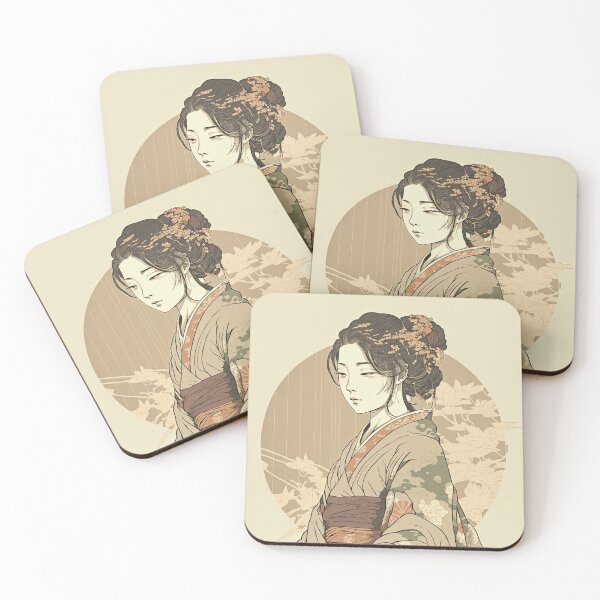 Item preview, Japanese Geisha designed and sold by BellasArtStudio.