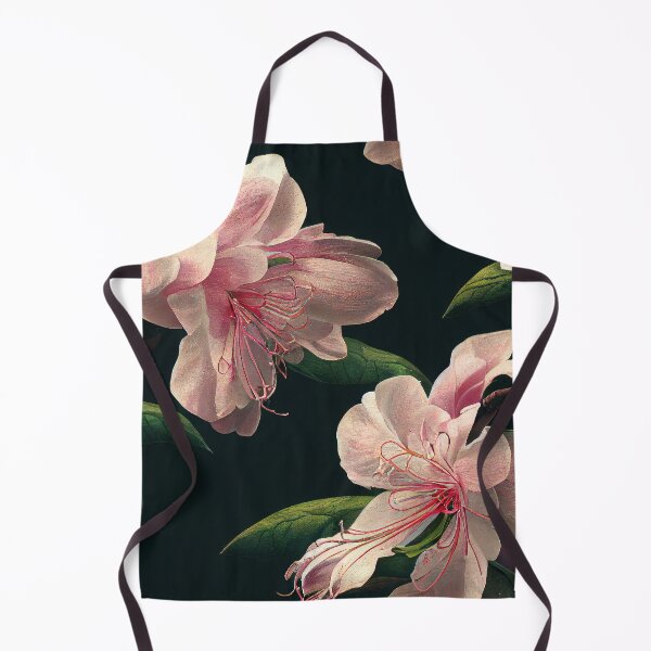 Item preview, Florally Pink Rhododendrons designed and sold by Patternifico.