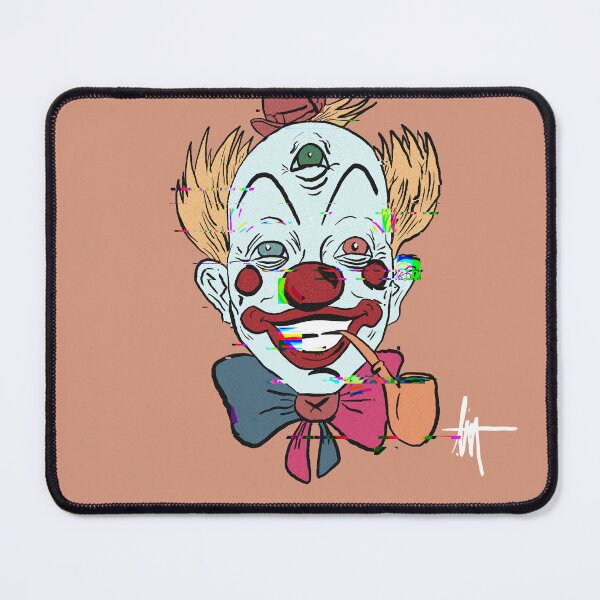 Item preview, Glitched clown designed and sold by Tyler Mauk.