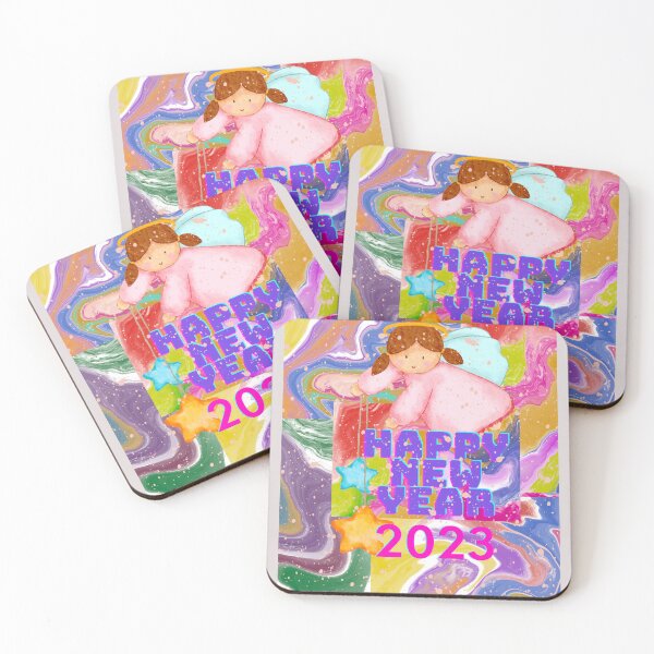 Item preview, Happy New Year USA designed and sold by Bashini.