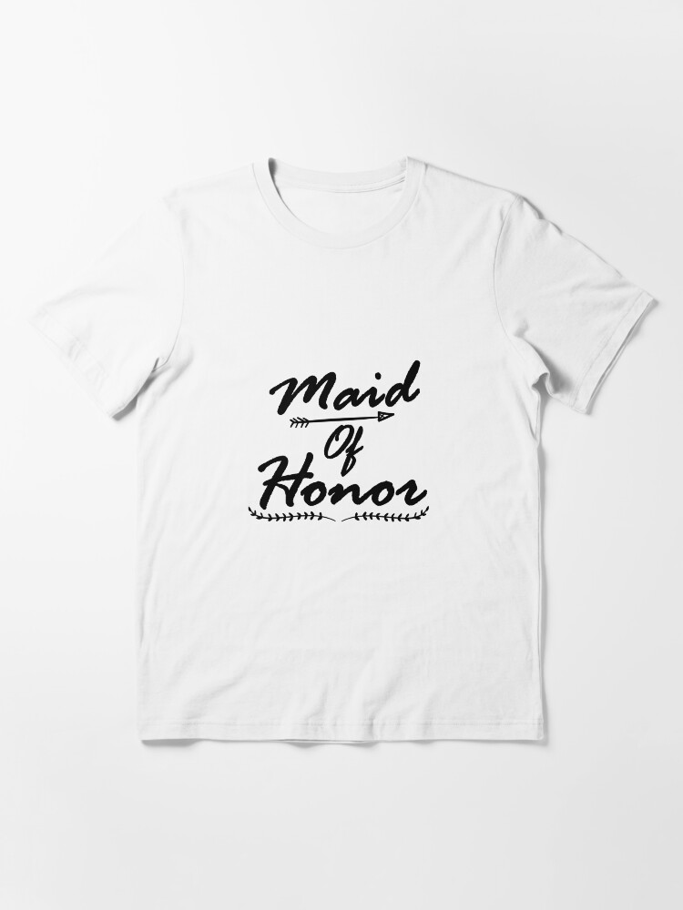 maid of honor shirts funny