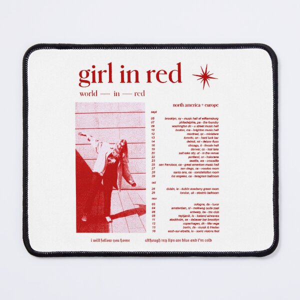 Item preview, girl in red world in red tour designed and sold by KendraBall.