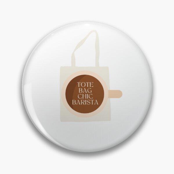 Item preview, tote bag chic barista designed and sold by elliotbear.