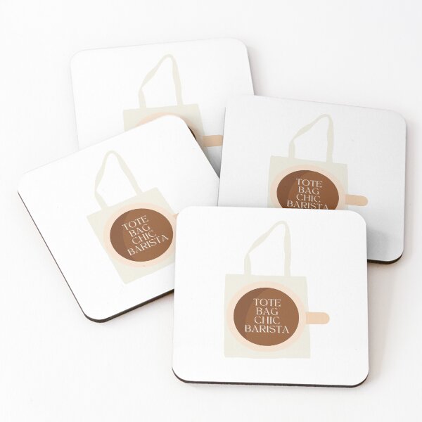 Item preview, tote bag chic barista designed and sold by elliotbear.