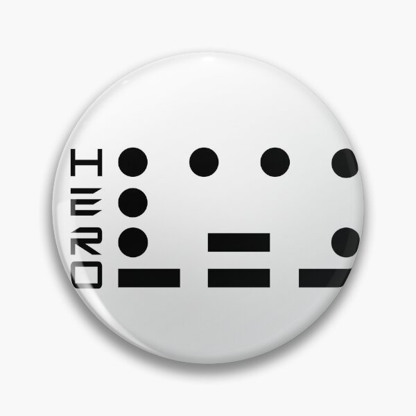 Artikelvorschau, Hero Random Morsecode-Grafikdesign entworfen und verkauft von QuanJewelry.