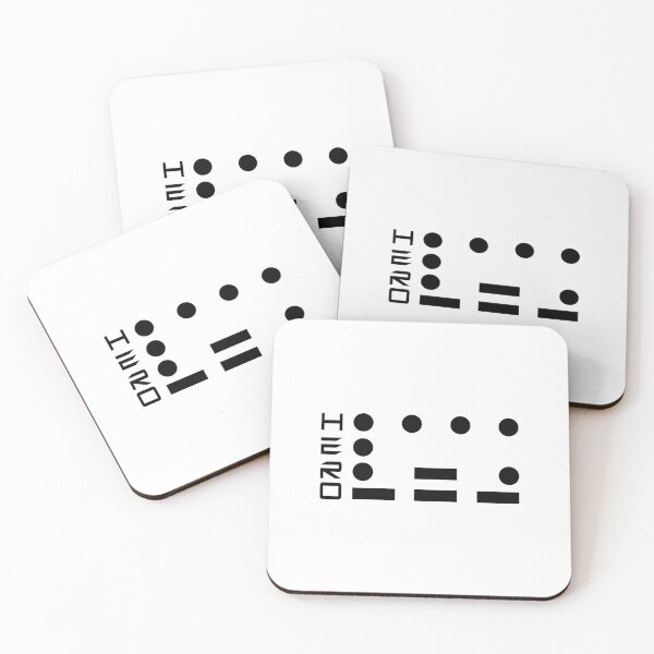 Item preview, Hero Random Morse Code Graphic Design designed and sold by QuanJewelry.