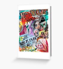 No Anorexic Magazines Greeting Card