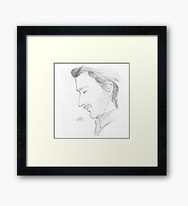 Rich Sketch Framed Print
